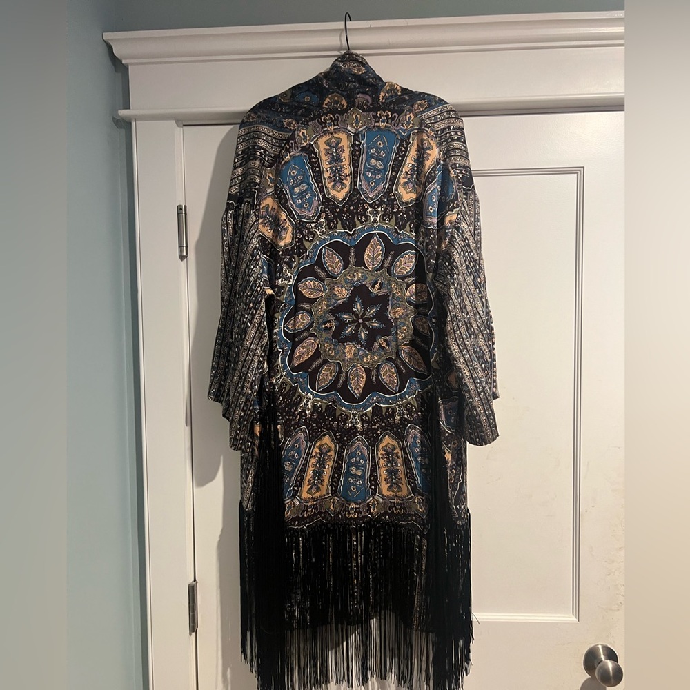 Novella Royale Heirloom Silk Lady Kimono - OS- NWT - Picture 13 of 16